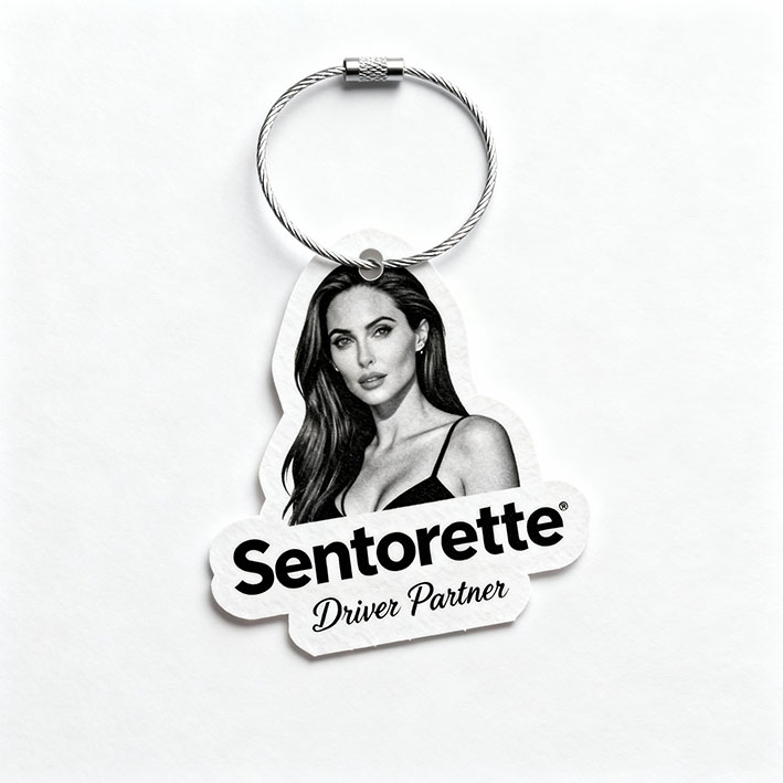 Welcome gift for driver partners: branded Sentorette mini perfumes﻿﻿